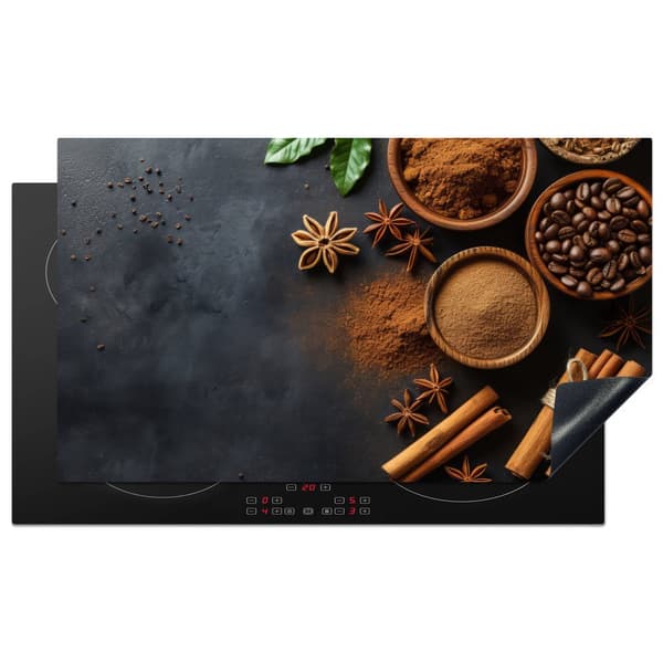KitchenYeah Induktionsskydd - Skyddsmatta Spishäll - Induktionshäll Täckmatta - Dekoration Kökstillbehör