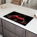 Miniatyrbild 4 av 4: KitchenYeah Induktionsskydd - Skyddsmatta Spishäll - Induktionshäll Täckmatta - Dekoration Kökstillbehör