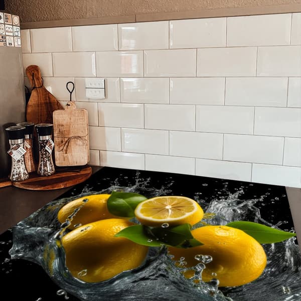 KitchenYeah Induktionsskydd - Skyddsmatta Spishäll - Induktionshäll Täckmatta - Dekoration Kökstillbehör