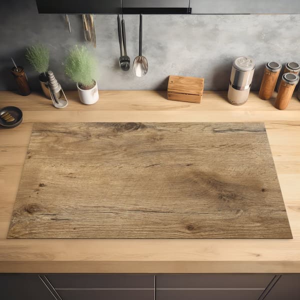 KitchenYeah Induktionsskydd - Skyddsmatta Spishäll - Induktionshäll Täckmatta - Dekoration Kökstillbehör