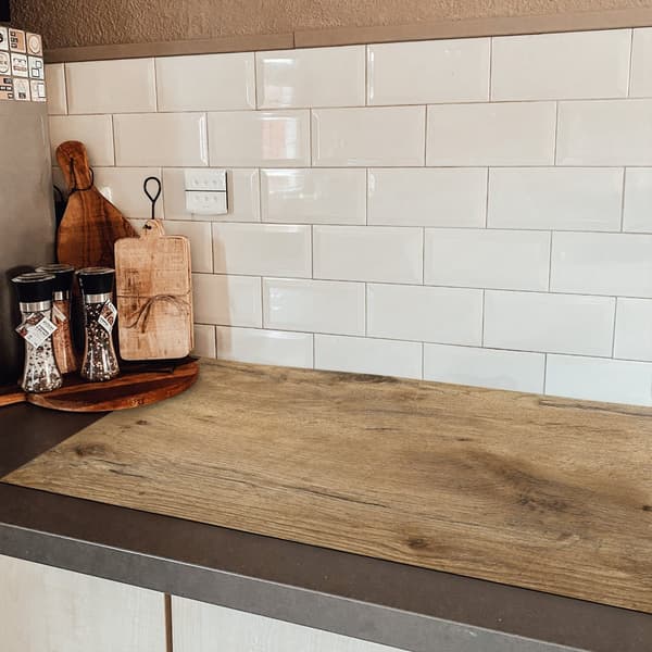KitchenYeah Induktionsskydd - Skyddsmatta Spishäll - Induktionshäll Täckmatta - Dekoration Kökstillbehör