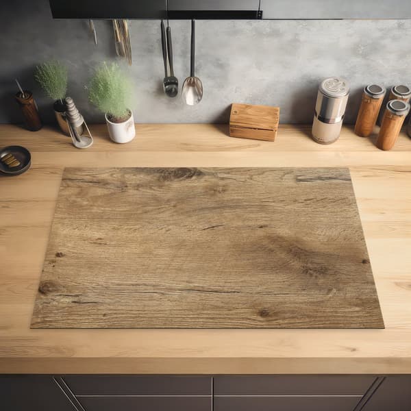 KitchenYeah Induktionsskydd - Skyddsmatta Spishäll - Induktionshäll Täckmatta - Dekoration Kökstillbehör