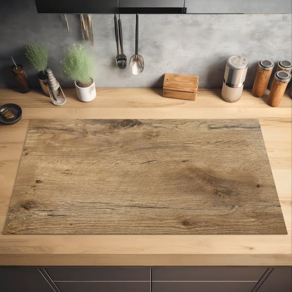 KitchenYeah Induktionsskydd - Skyddsmatta Spishäll - Induktionshäll Täckmatta - Dekoration Kökstillbehör
