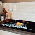 Miniatyrbild 2 av 4: KitchenYeah Induktionsskydd - Skyddsmatta Spishäll - Induktionshäll Täckmatta - Dekoration Kökstillbehör