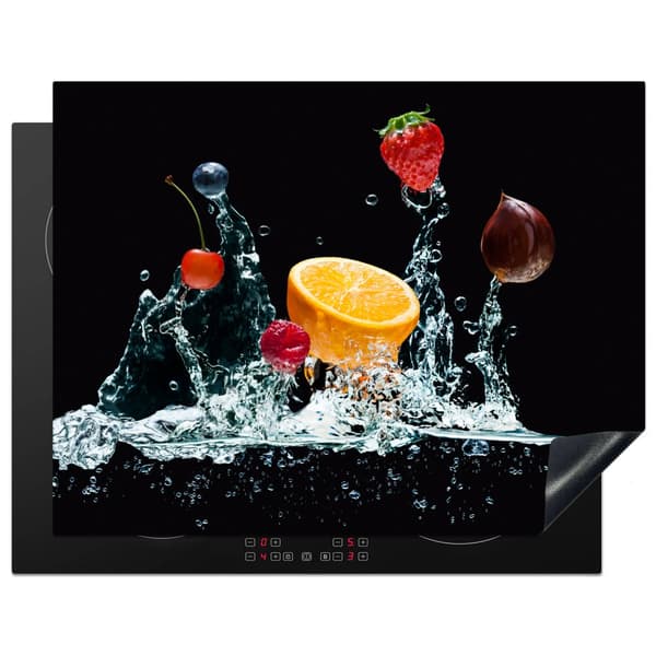 KitchenYeah Induktionsskydd - Skyddsmatta Spishäll - Induktionshäll Täckmatta - Dekoration Kökstillbehör