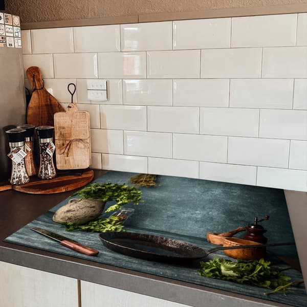 KitchenYeah Induktionsskydd - Skyddsmatta Spishäll - Induktionshäll Täckmatta - Dekoration Kökstillbehör