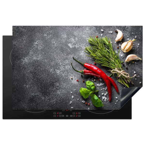 KitchenYeah Induktionsskydd - Skyddsmatta Spishäll - Induktionshäll Täckmatta - Dekoration Kökstillbehör