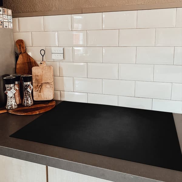 KitchenYeah Induktionsskydd - Skyddsmatta Spishäll - Induktionshäll Täckmatta - Dekoration Kökstillbehör