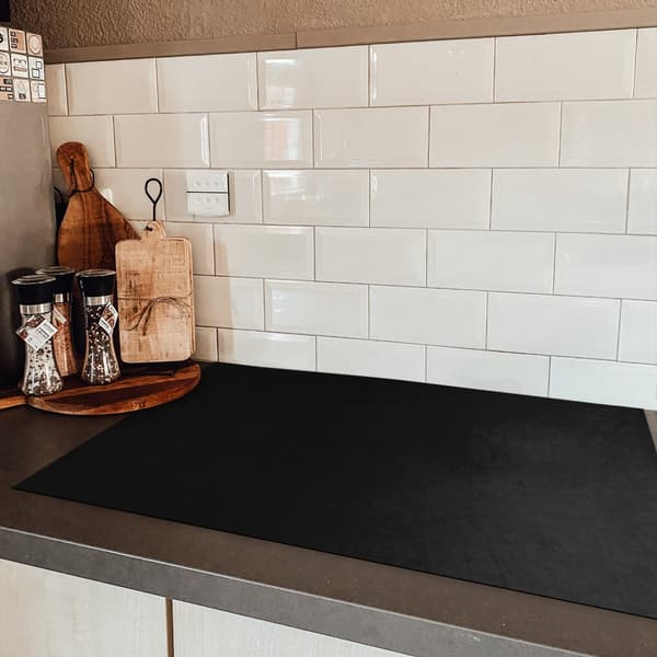 KitchenYeah Induktionsskydd - Skyddsmatta Spishäll - Induktionshäll Täckmatta - Dekoration Kökstillbehör