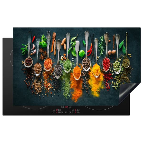 KitchenYeah Induktionsskydd - Skyddsmatta Spishäll - Induktionshäll Täckmatta - Dekoration Kökstillbehör