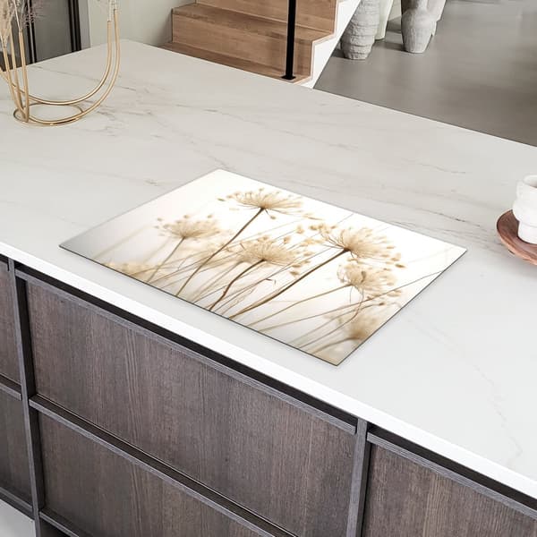 KitchenYeah Induktionsskydd - Skyddsmatta Spishäll - Induktionshäll Täckmatta - Dekoration Kökstillbehör