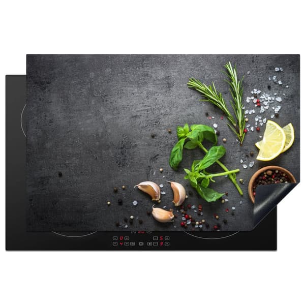 KitchenYeah Induktionsskydd - Skyddsmatta Spishäll - Induktionshäll Täckmatta - Dekoration Kökstillbehör