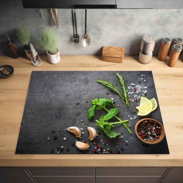 KitchenYeah Induktionsskydd - Skyddsmatta Spishäll - Induktionshäll Täckmatta - Dekoration Kökstillbehör