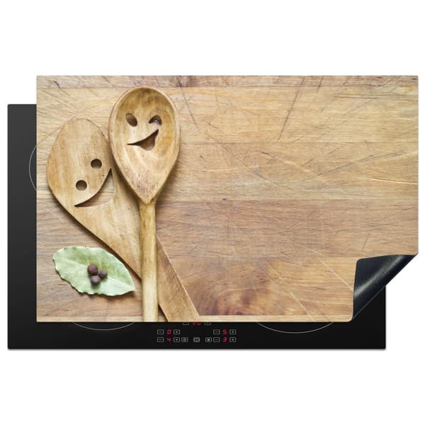 KitchenYeah Induktionsskydd - Skyddsmatta Spishäll - Induktionshäll Täckmatta - Dekoration Kökstillbehör