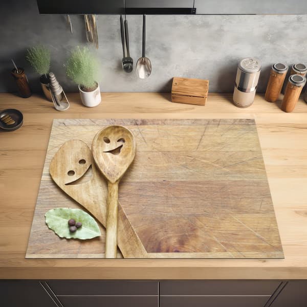 KitchenYeah Induktionsskydd - Skyddsmatta Spishäll - Induktionshäll Täckmatta - Dekoration Kökstillbehör