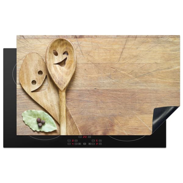 KitchenYeah Induktionsskydd - Skyddsmatta Spishäll - Induktionshäll Täckmatta - Dekoration Kökstillbehör