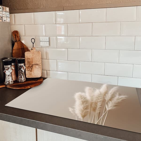 KitchenYeah Induktionsskydd - Skyddsmatta Spishäll - Induktionshäll Täckmatta - Dekoration Kökstillbehör