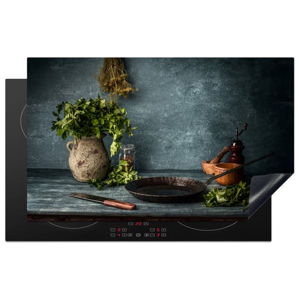 KitchenYeah Induktionsskydd - Skyddsmatta Spishäll - Induktionshäll Täckmatta - Dekoration Kökstillbehör