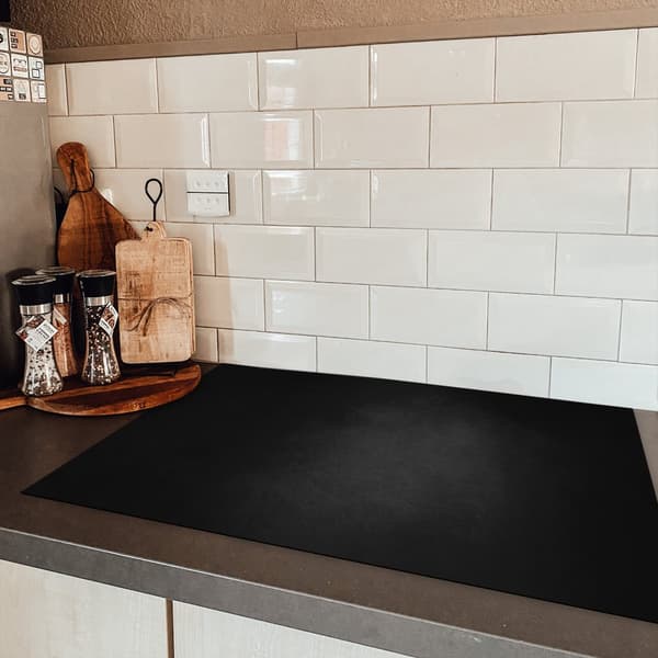 KitchenYeah Induktionsskydd - Skyddsmatta Spishäll - Induktionshäll Täckmatta - Dekoration Kökstillbehör
