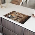 Miniatyrbild 4 av 4: KitchenYeah Induktionsskydd - Skyddsmatta Spishäll - Induktionshäll Täckmatta - Dekoration Kökstillbehör