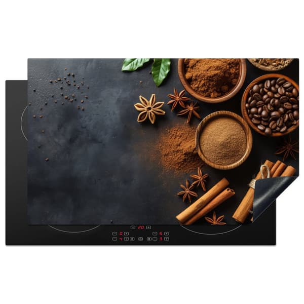 KitchenYeah Induktionsskydd - Skyddsmatta Spishäll - Induktionshäll Täckmatta - Dekoration Kökstillbehör