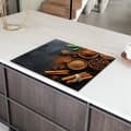 Miniatyrbild 4 av 4: KitchenYeah Induktionsskydd - Skyddsmatta Spishäll - Induktionshäll Täckmatta - Dekoration Kökstillbehör