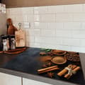 Miniatyrbild 2 av 4: KitchenYeah Induktionsskydd - Skyddsmatta Spishäll - Induktionshäll Täckmatta - Dekoration Kökstillbehör