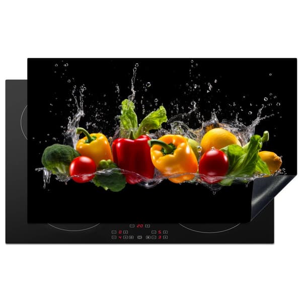KitchenYeah Induktionsskydd - Skyddsmatta Spishäll - Induktionshäll Täckmatta - Dekoration Kökstillbehör