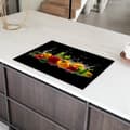 Miniatyrbild 4 av 4: KitchenYeah Induktionsskydd - Skyddsmatta Spishäll - Induktionshäll Täckmatta - Dekoration Kökstillbehör