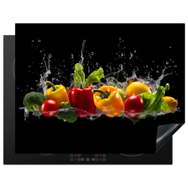 KitchenYeah Induktionsskydd - Skyddsmatta Spishäll - Induktionshäll Täckmatta - Dekoration Kökstillbehör