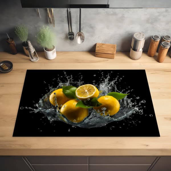 KitchenYeah Induktionsskydd - Skyddsmatta Spishäll - Induktionshäll Täckmatta - Dekoration Kökstillbehör