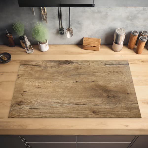 KitchenYeah Induktionsskydd - Skyddsmatta Spishäll - Induktionshäll Täckmatta - Dekoration Kökstillbehör