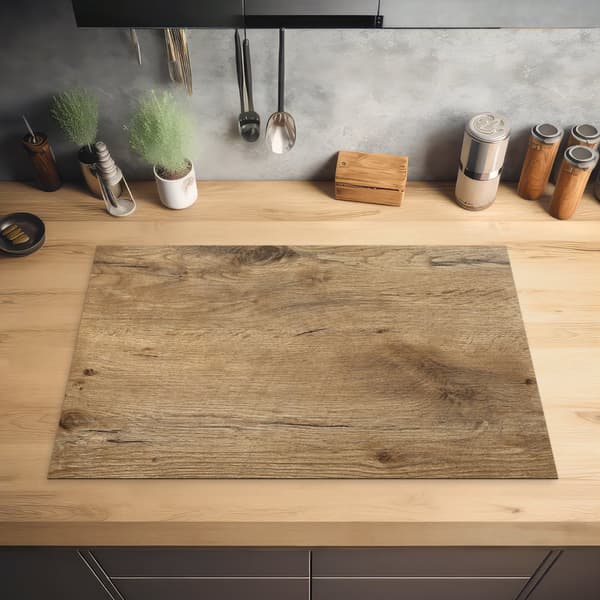 KitchenYeah Induktionsskydd - Skyddsmatta Spishäll - Induktionshäll Täckmatta - Dekoration Kökstillbehör