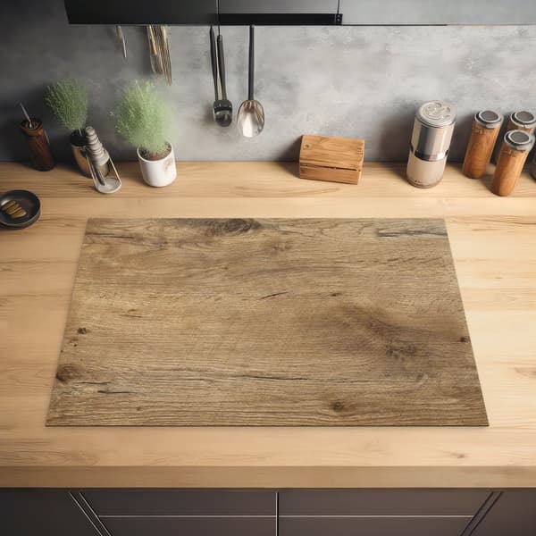 KitchenYeah Induktionsskydd - Skyddsmatta Spishäll - Induktionshäll Täckmatta - Dekoration Kökstillbehör