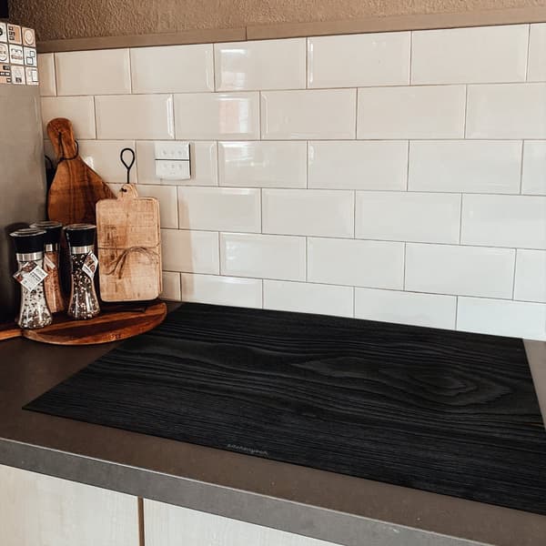 KitchenYeah Induktionsskydd - Skyddsmatta Spishäll - Induktionshäll Täckmatta - Dekoration Kökstillbehör