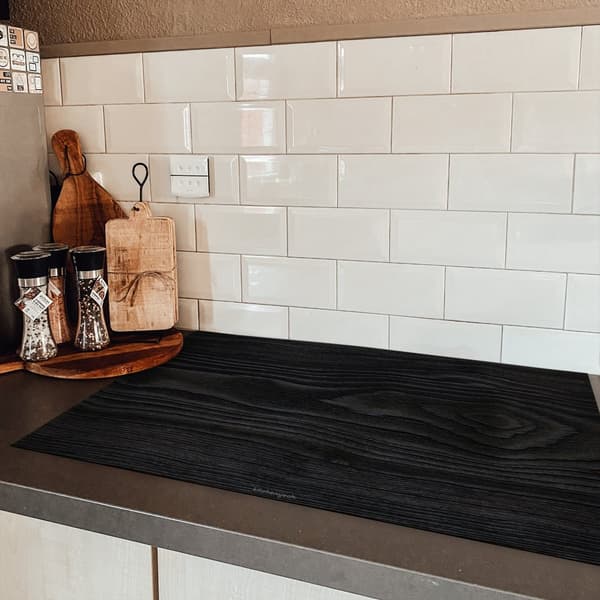 KitchenYeah Induktionsskydd - Skyddsmatta Spishäll - Induktionshäll Täckmatta - Dekoration Kökstillbehör