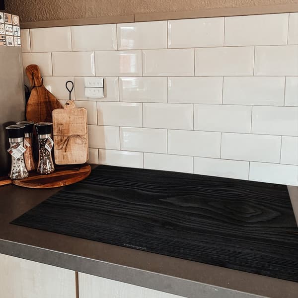 KitchenYeah Induktionsskydd - Skyddsmatta Spishäll - Induktionshäll Täckmatta - Dekoration Kökstillbehör
