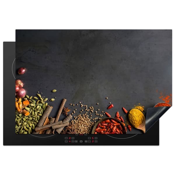 KitchenYeah Induktionsskydd - Skyddsmatta Spishäll - Induktionshäll Täckmatta - Dekoration Kökstillbehör
