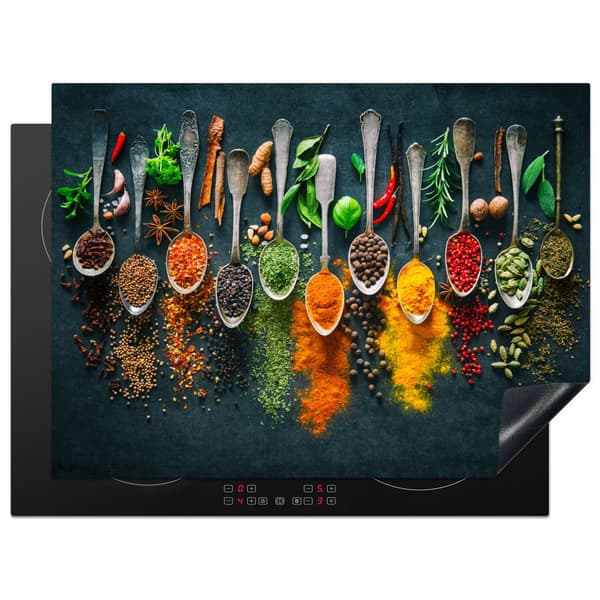 KitchenYeah Induktionsskydd - Skyddsmatta Spishäll - Induktionshäll Täckmatta - Dekoration Kökstillbehör