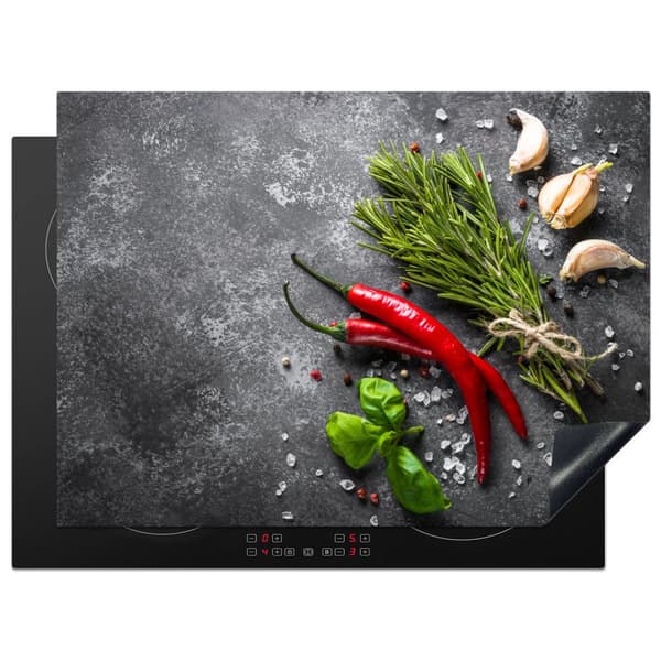 KitchenYeah Induktionsskydd - Skyddsmatta Spishäll - Induktionshäll Täckmatta - Dekoration Kökstillbehör