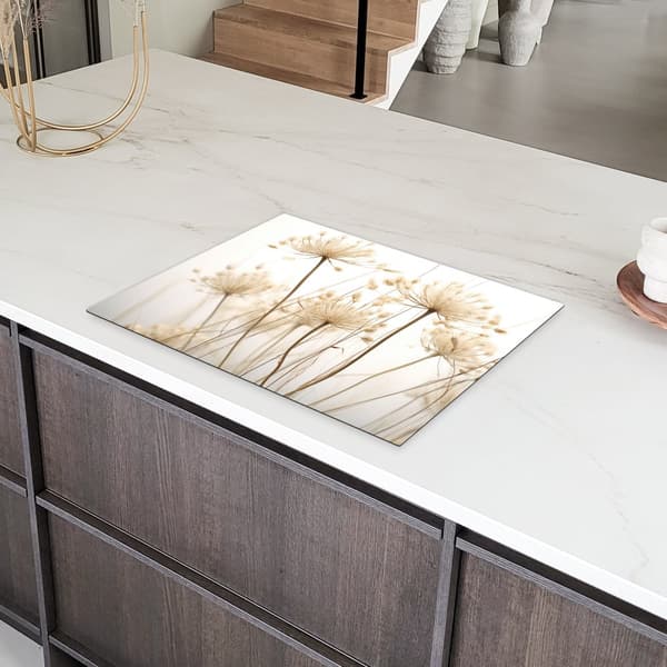 KitchenYeah Induktionsskydd - Skyddsmatta Spishäll - Induktionshäll Täckmatta - Dekoration Kökstillbehör