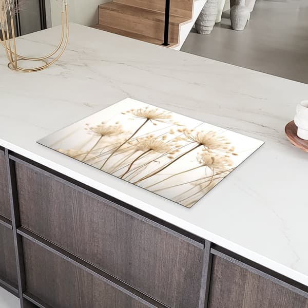 KitchenYeah Induktionsskydd - Skyddsmatta Spishäll - Induktionshäll Täckmatta - Dekoration Kökstillbehör