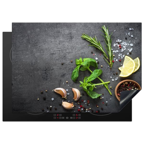 KitchenYeah Induktionsskydd - Skyddsmatta Spishäll - Induktionshäll Täckmatta - Dekoration Kökstillbehör