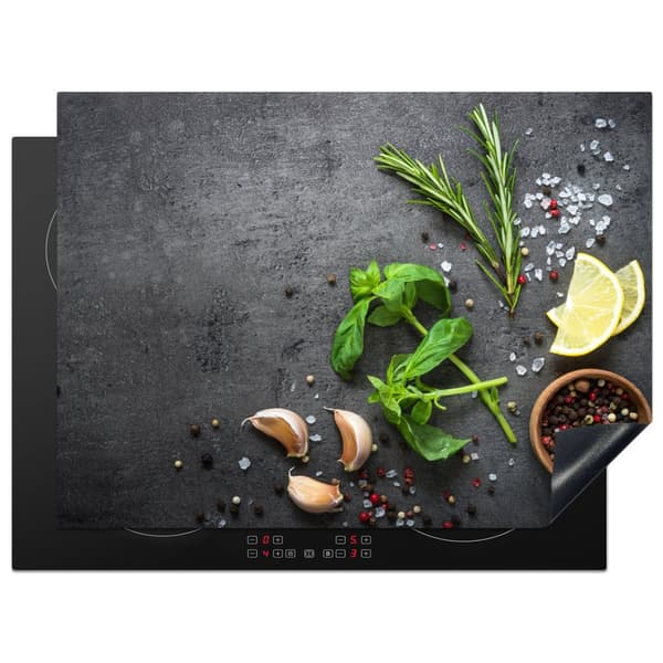 KitchenYeah Induktionsskydd - Skyddsmatta Spishäll - Induktionshäll Täckmatta - Dekoration Kökstillbehör
