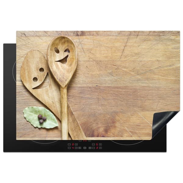 KitchenYeah Induktionsskydd - Skyddsmatta Spishäll - Induktionshäll Täckmatta - Dekoration Kökstillbehör