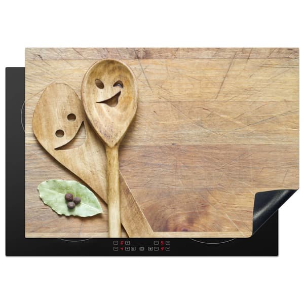 KitchenYeah Induktionsskydd - Skyddsmatta Spishäll - Induktionshäll Täckmatta - Dekoration Kökstillbehör
