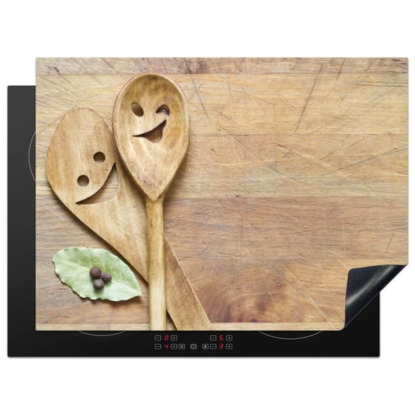 KitchenYeah Induktionsskydd - Skyddsmatta Spishäll - Induktionshäll Täckmatta - Dekoration Kökstillbehör