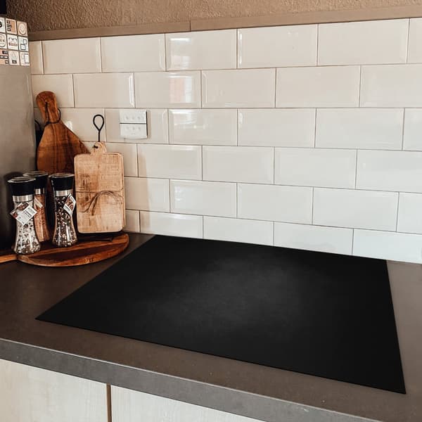 KitchenYeah Induktionsskydd - Skyddsmatta Spishäll - Induktionshäll Täckmatta - Dekoration Kökstillbehör