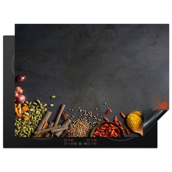 KitchenYeah Induktionsskydd - Skyddsmatta Spishäll - Induktionshäll Täckmatta - Dekoration Kökstillbehör