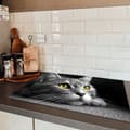 Miniatyrbild 2 av 4: KitchenYeah Induktionsskydd - Skyddsmatta Spishäll - Induktionshäll Täckmatta - Dekoration Kökstillbehör